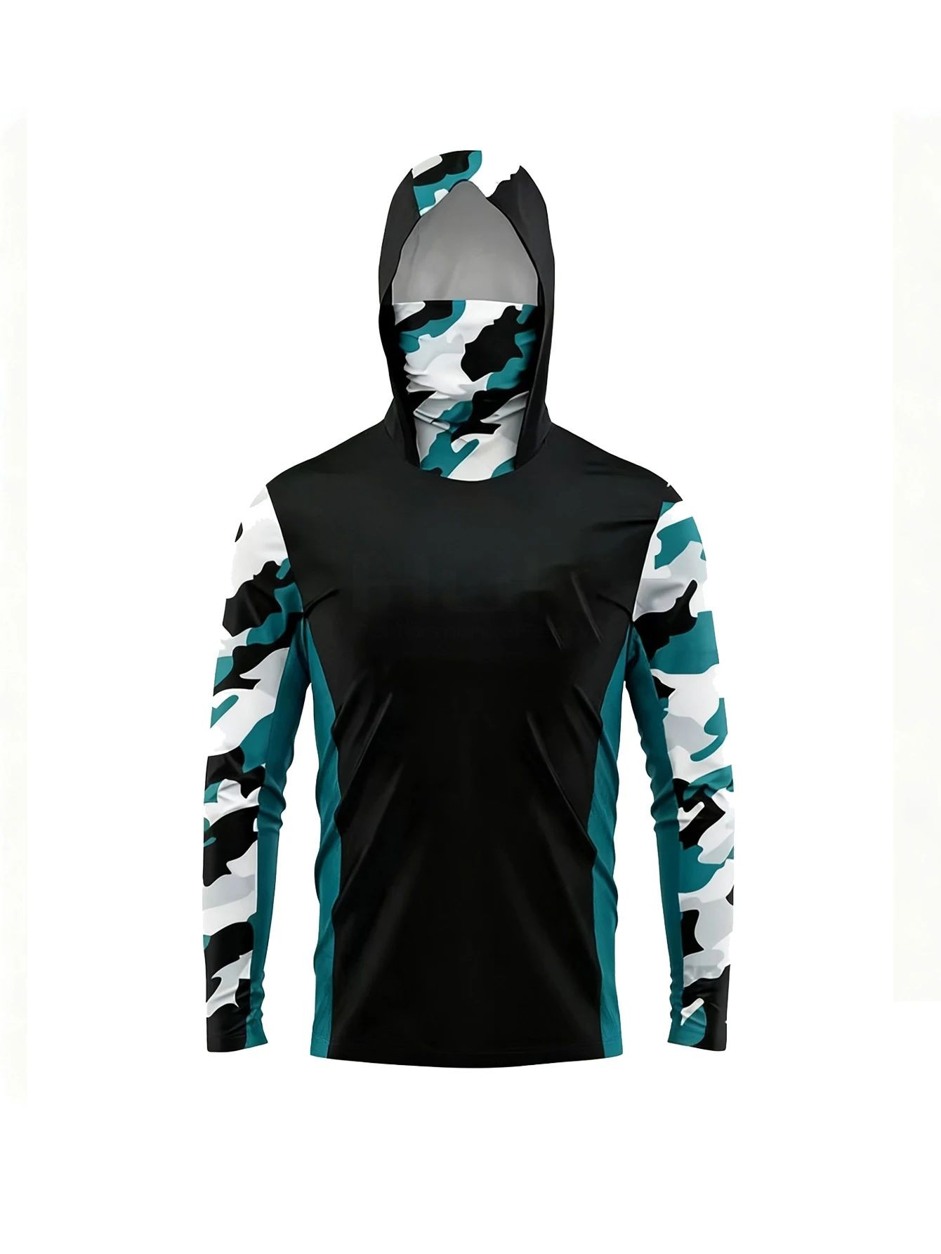 Fishing Hoodie - Açık Hava Erkek Balıkçı Kapüşonlu Gömlek
