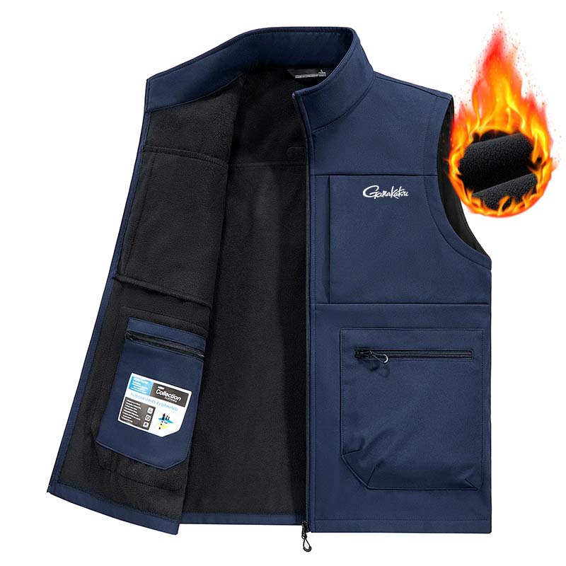 Fishing Vest - Gamakatsu erkek balıkçı yeleği çok cepli