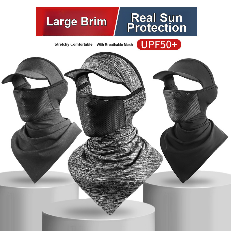 Fishing Mask Sun Protection - Güneşten Koruyucu Bisiklet Yüz Maskesi Nefes