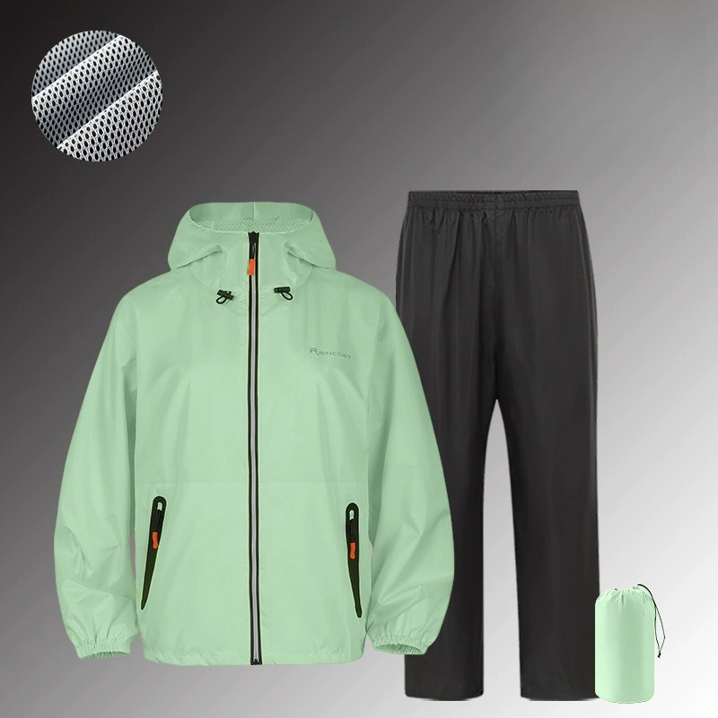 Fishing Rain Suit - Erkekler Kadınlar Su Geçirmez Yağmurluk Yansıtıcı