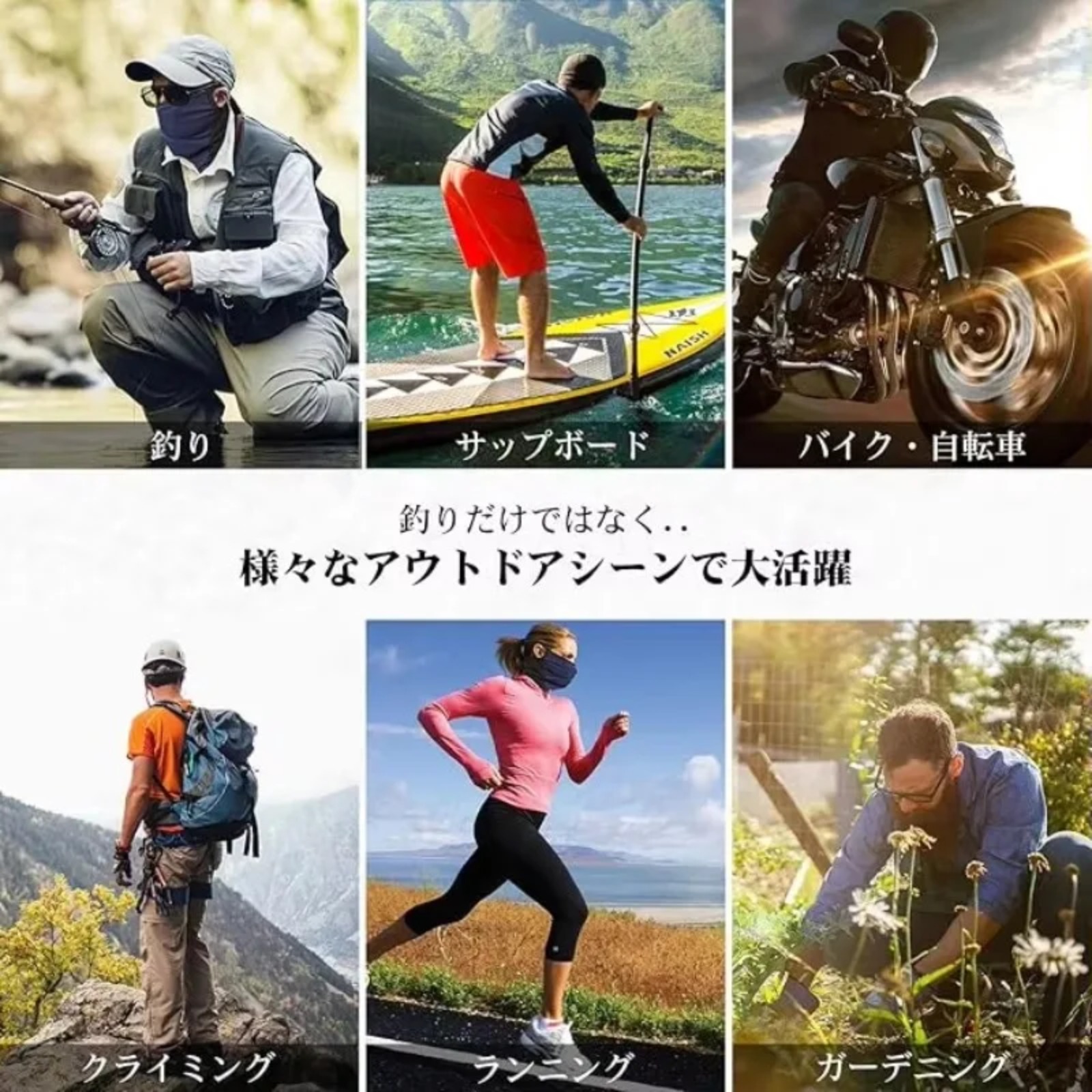 Fishing Mask Sun Protection - Goture UPF50+ UV Koruma Soğutucu Yüz