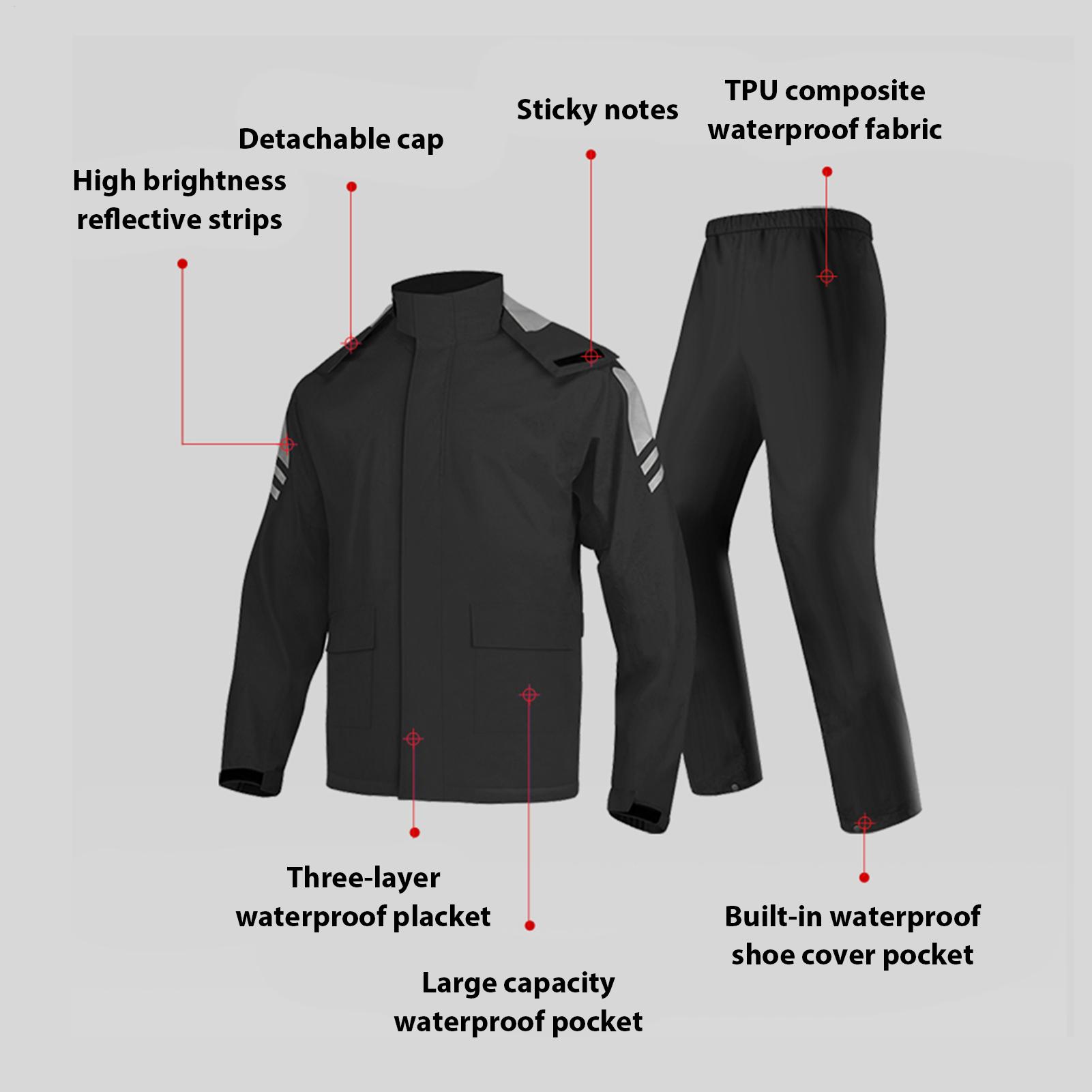 Erkekler için su geçirmez yağm - Fishing Jacket Waterproof incelemesi ve fiyatı