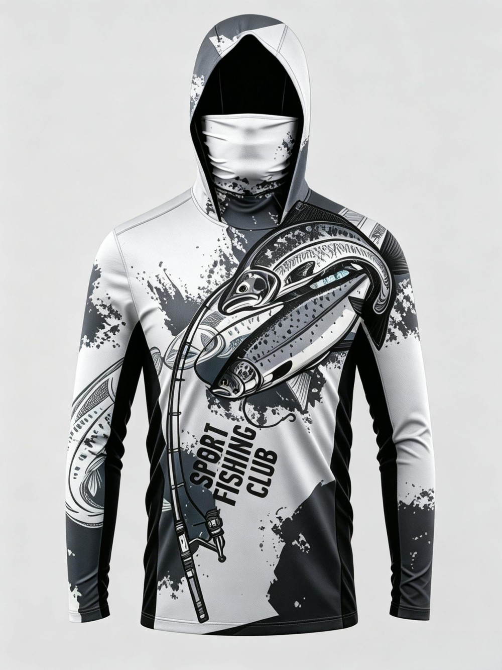 UPF50+ Kamuflaj Erkek Uzun Kol - Fishing Hoodie incelemesi ve fiyatı