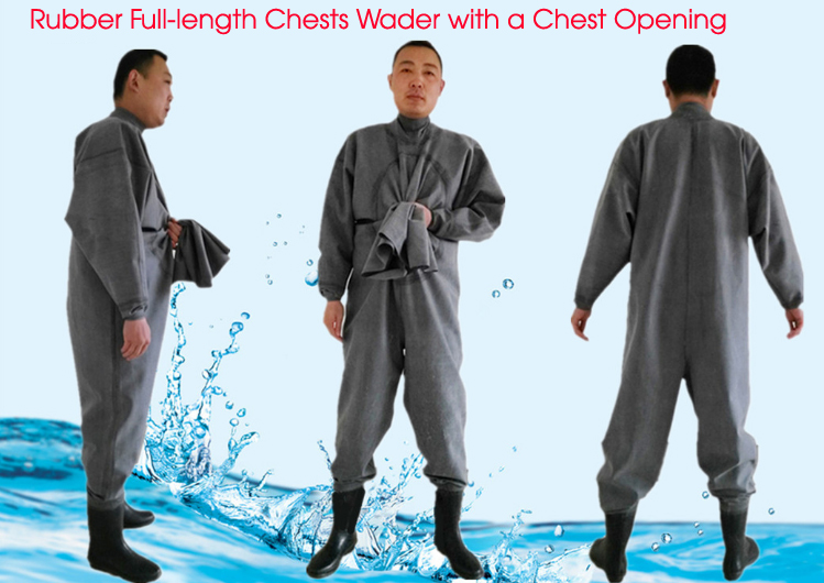 1mm erkek kadın kauçuk Wader t - Fishing Rain Suit incelemesi ve fiyatı