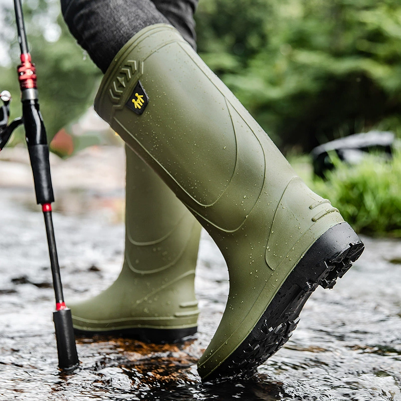 Erkek yağmur çizmeleri iş botl - Fishing Waders incelemesi ve fiyatı